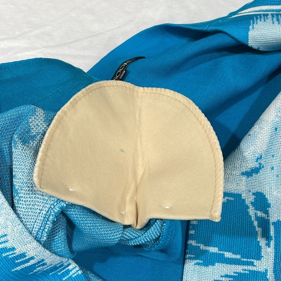 Exclusively Misook women size 3X blue cardigan abstract print decor - Picture 11 of 16